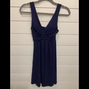 NWOT Sleeveless Navy Dress